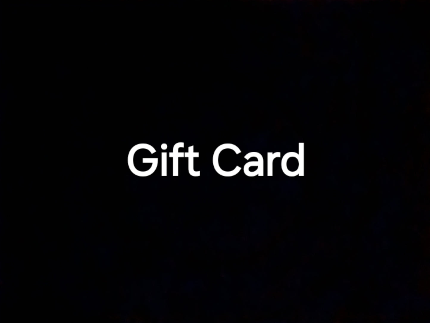 Gift Card